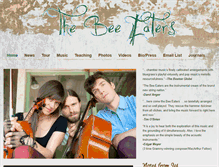 Tablet Screenshot of beeeaters.com